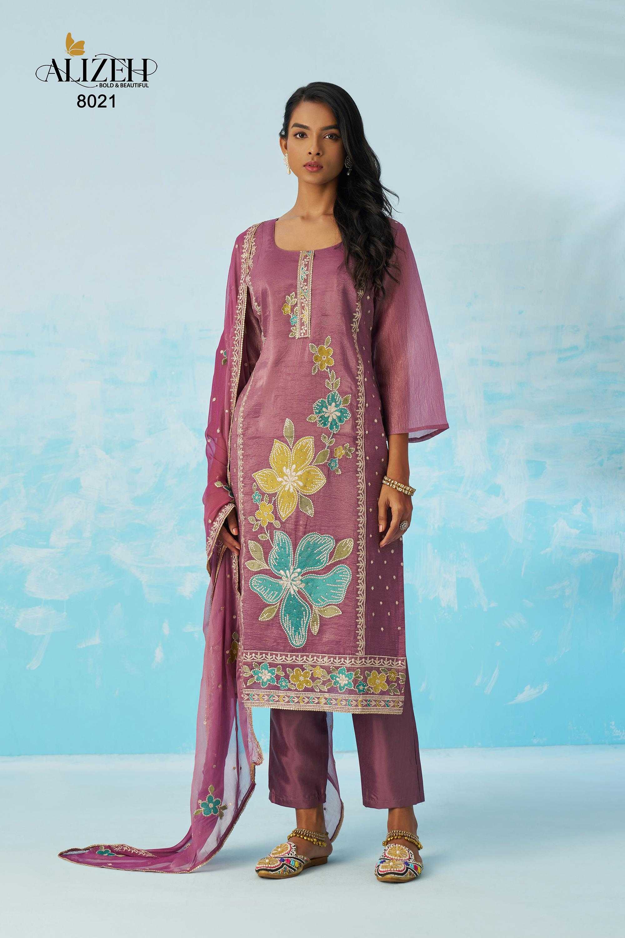 Ynf Crush Silk KESH530 ALIZEH EHSAAS VOL-2 Suits & Dresses Festive Collections Wholesale Straight Cut Suits Casual Dresses Party Wear Dresses Manufacturer- Kapda Export