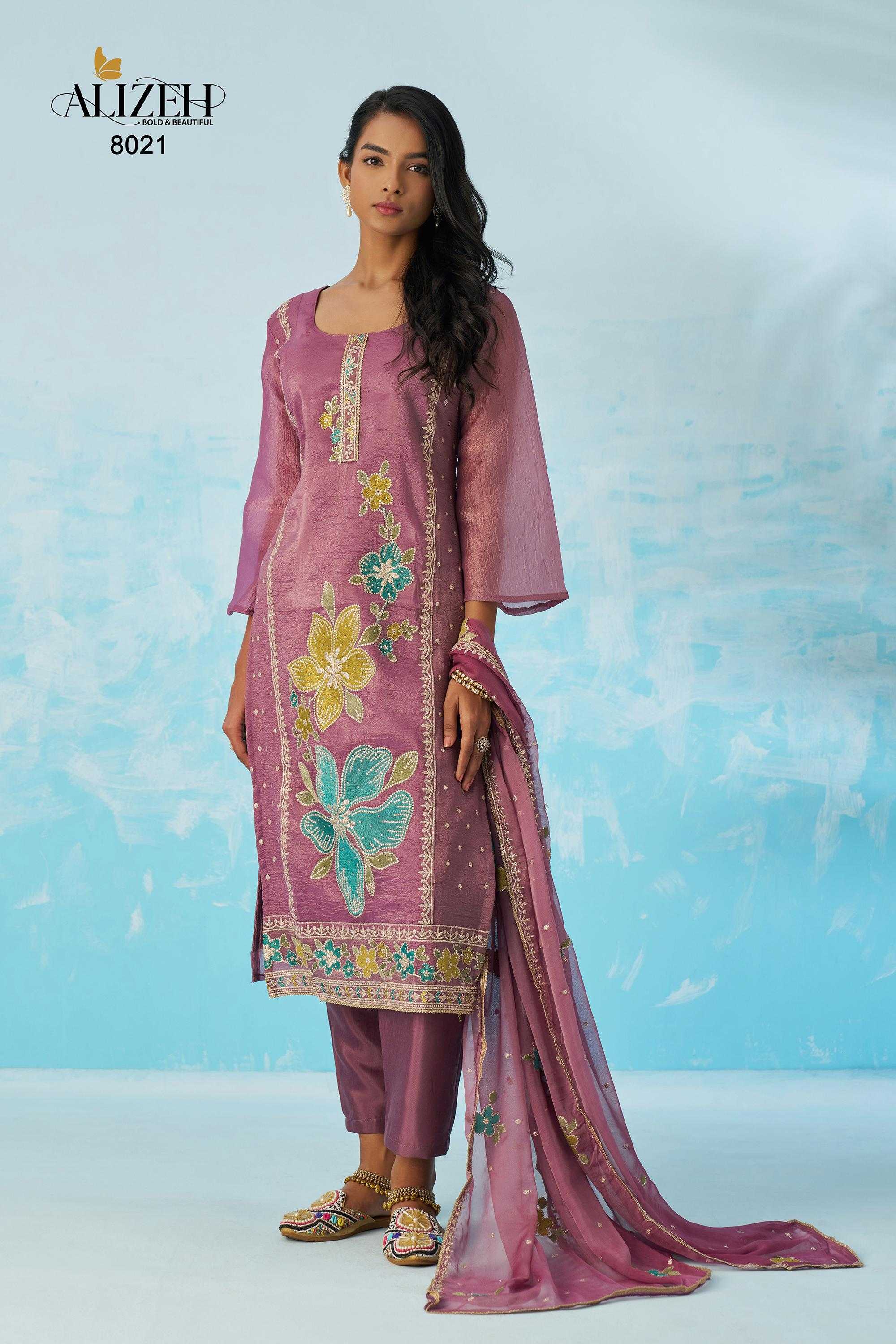 Ynf Crush Silk KESH530 ALIZEH EHSAAS VOL-2 Suits & Dresses Festive Collections Wholesale Straight Cut Suits Casual Dresses Party Wear Dresses Manufacturer- Kapda Export