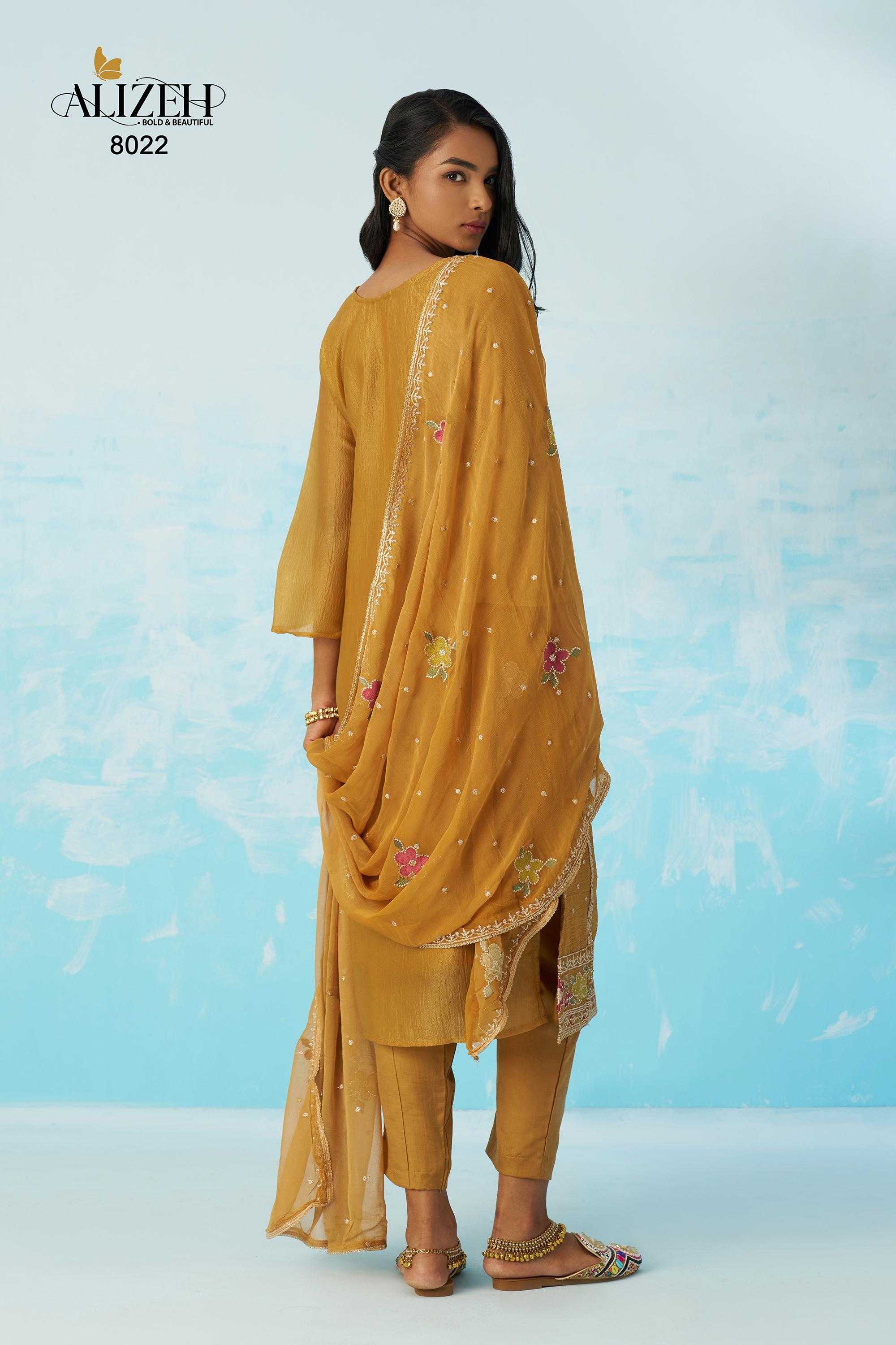 Ynf Crush Silk KESH530 ALIZEH EHSAAS VOL-2 Suits & Dresses Festive Collections Wholesale Straight Cut Suits Casual Dresses Party Wear Dresses Manufacturer- Kapda Export