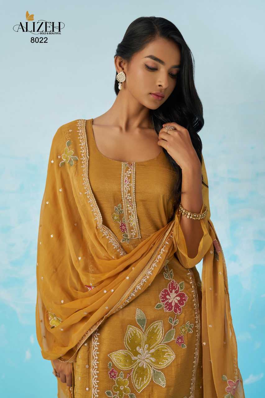 Ynf Crush Silk KESH530 ALIZEH EHSAAS VOL-2 Suits & Dresses Festive Collections Wholesale Straight Cut Suits Casual Dresses Party Wear Dresses Manufacturer- Kapda Export