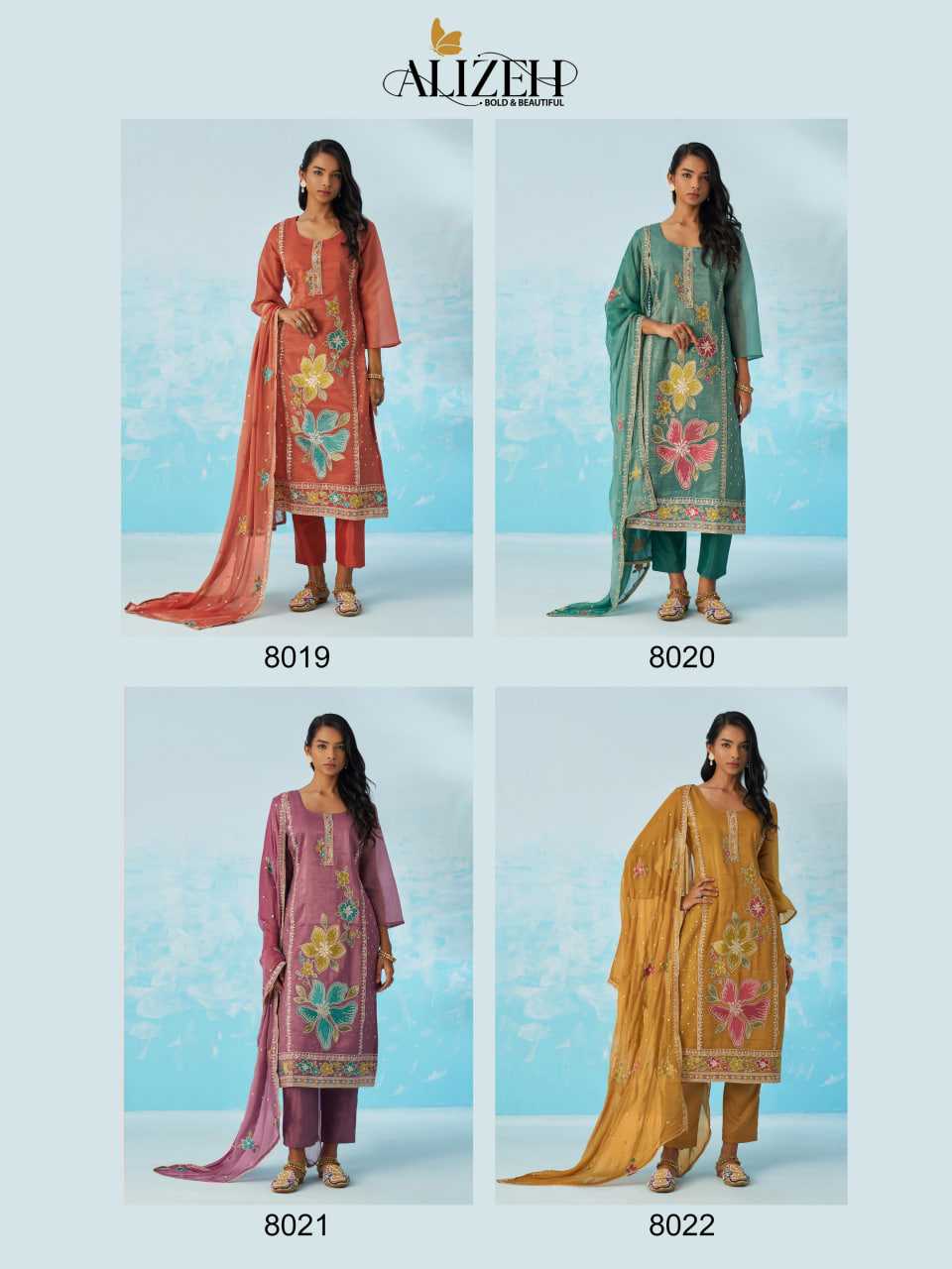 Ynf Crush Silk KESH530 ALIZEH EHSAAS VOL-2 Suits & Dresses Festive Collections Wholesale Straight Cut Suits Casual Dresses Party Wear Dresses Manufacturer- Kapda Export