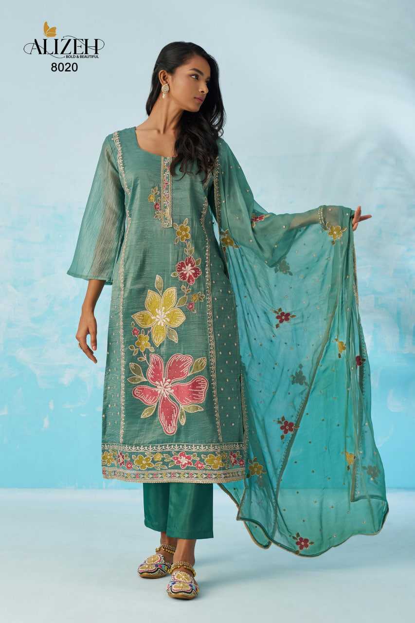 Ynf Crush Silk KESH530 ALIZEH EHSAAS VOL-2 Suits & Dresses Festive Collections Wholesale Straight Cut Suits Casual Dresses Party Wear Dresses Manufacturer- Kapda Export