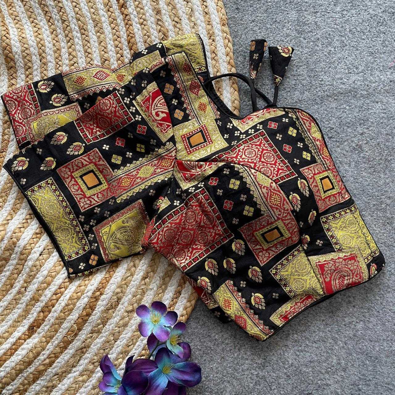 Ynf Dola Silk KESH426 PINKI10 Readymade Blouses Festive Collections Wholesale V-Neck Blouses Party Wear Blouse Silk Blouse Manufacturer- Kapda Export