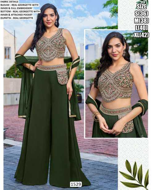 Ynf Georgette KESH481 1519 Suits & Dresses Wedding Collections Wholesale Designer dresses Party Wear Dresses Sangeet Outfits Manufacturer- Kapda Export