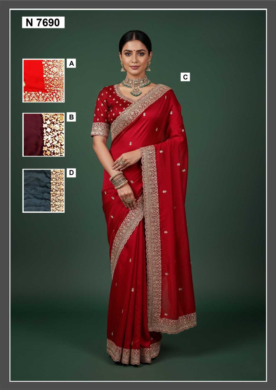 Ynf Georgette KESH530 MAHOTSAV NIMAYA - RISHITA VOL 01 Sarees Wedding Collections Wholesale Designer Sarees Heavy Work Sarees Sangeet Outfits Manufacturer- Kapda Export