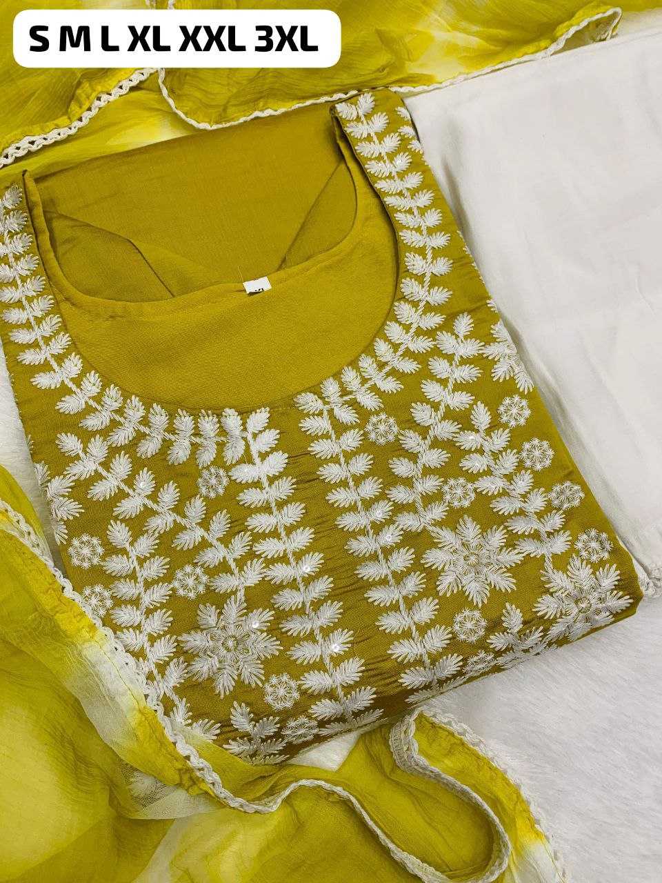 Ynf Heavy Roman Silk KESH613 082 Kurti Plus Size Collections Wholesale Festive Kurtis Designer Kurtis Chikankari Kurtis Manufacturer- Kapda Export