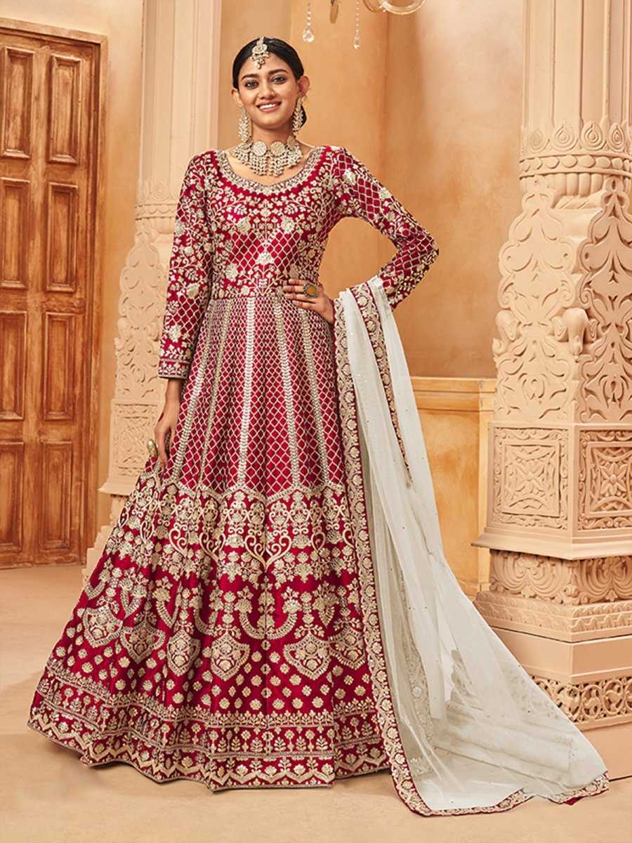 Ynf Net KESH554 1218 Gowns Wedding Collections Festive Collections Wholesale Net Gowns Designer Gowns Wedding Outfits Manufacturer- Kapda Export