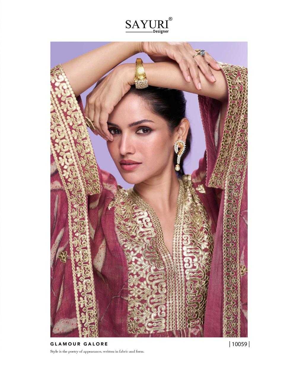 Ynf Premium Georgette KESH530 SAYURI RAAHI Suits & Dresses Wedding Collections Festive Collections Wholesale Georgette Suit Designer Suits Kaftan Dresses Manufacturer- Kapda Export