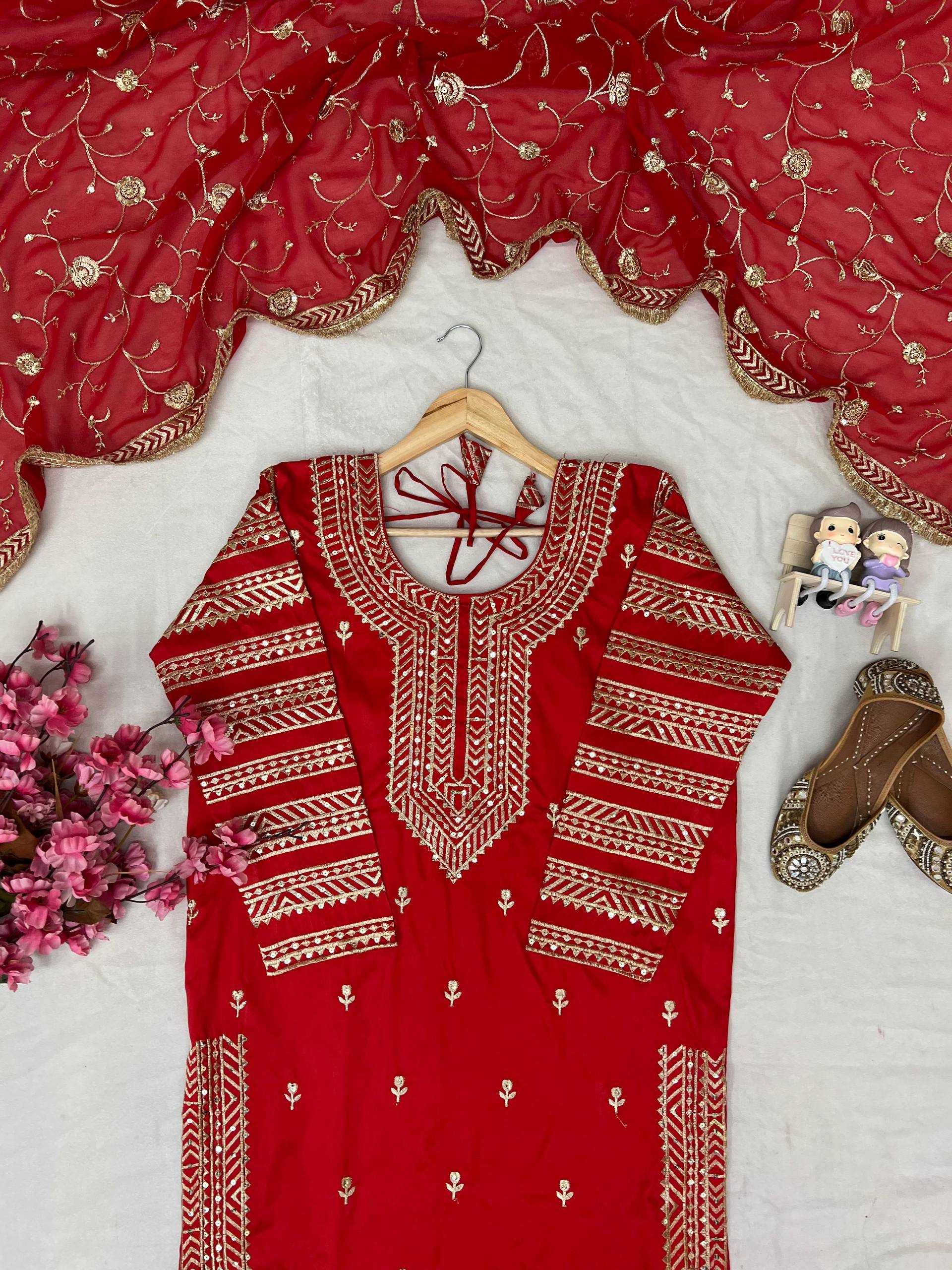 Ynf Premium Silk KESH492 1406 Lehengas Wholesale Traditional Lehenga Embroidered Lehenga Red Lehenga Manufacturer- Kapda Export