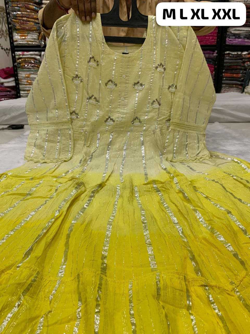 Ynf Pure Cotton KESH613 044 Gowns Festive Collections Wholesale Fancy Gowns Party Wear Gowns Simple Gowns Manufacturer- Kapda Export