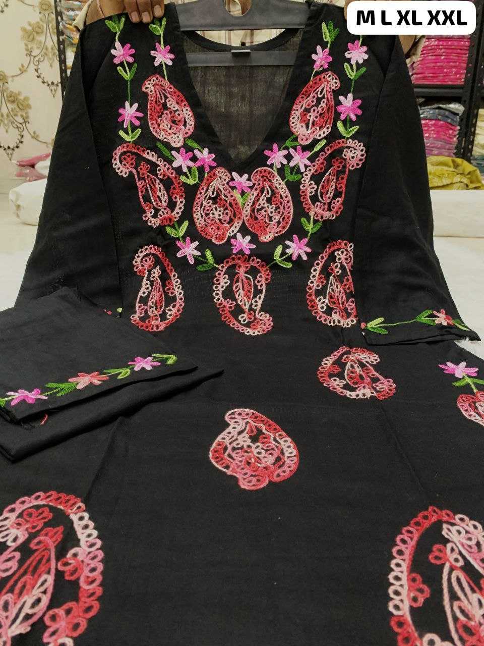 Ynf Rayon KESH613 075 Kurti Festive Collections Wholesale Rayon Kurtis Kurtis With Bottom Chikankari Kurtis Manufacturer- Kapda Export