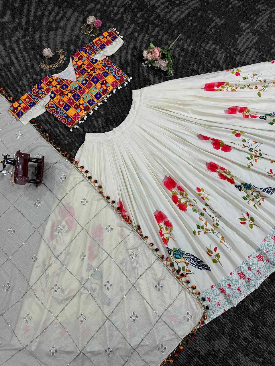 Ynf Rayon RIN162 287 Lehengas Wedding Collections Wholesale Designer Lehenga Choli Mirror Work Lehenga Sangeet Outfits Manufacturer- Kapda Export