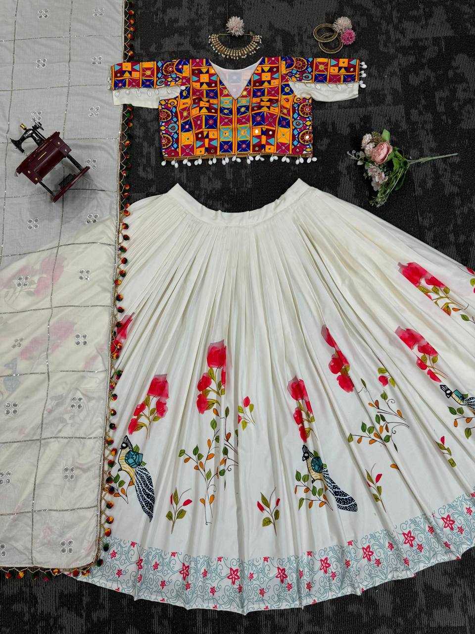 Ynf Rayon RIN162 287 Lehengas Wedding Collections Wholesale Designer Lehenga Choli Mirror Work Lehenga Sangeet Outfits Manufacturer- Kapda Export