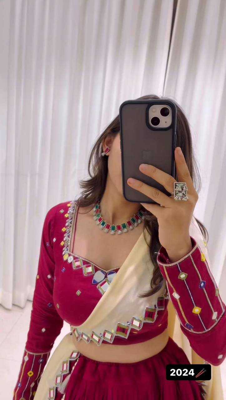 Ynf Rayon RIN162 290 Lehengas Wholesale Designer Lehenga Fancy Lehenga Mirror Work Lehenga Manufacturer- Kapda Export