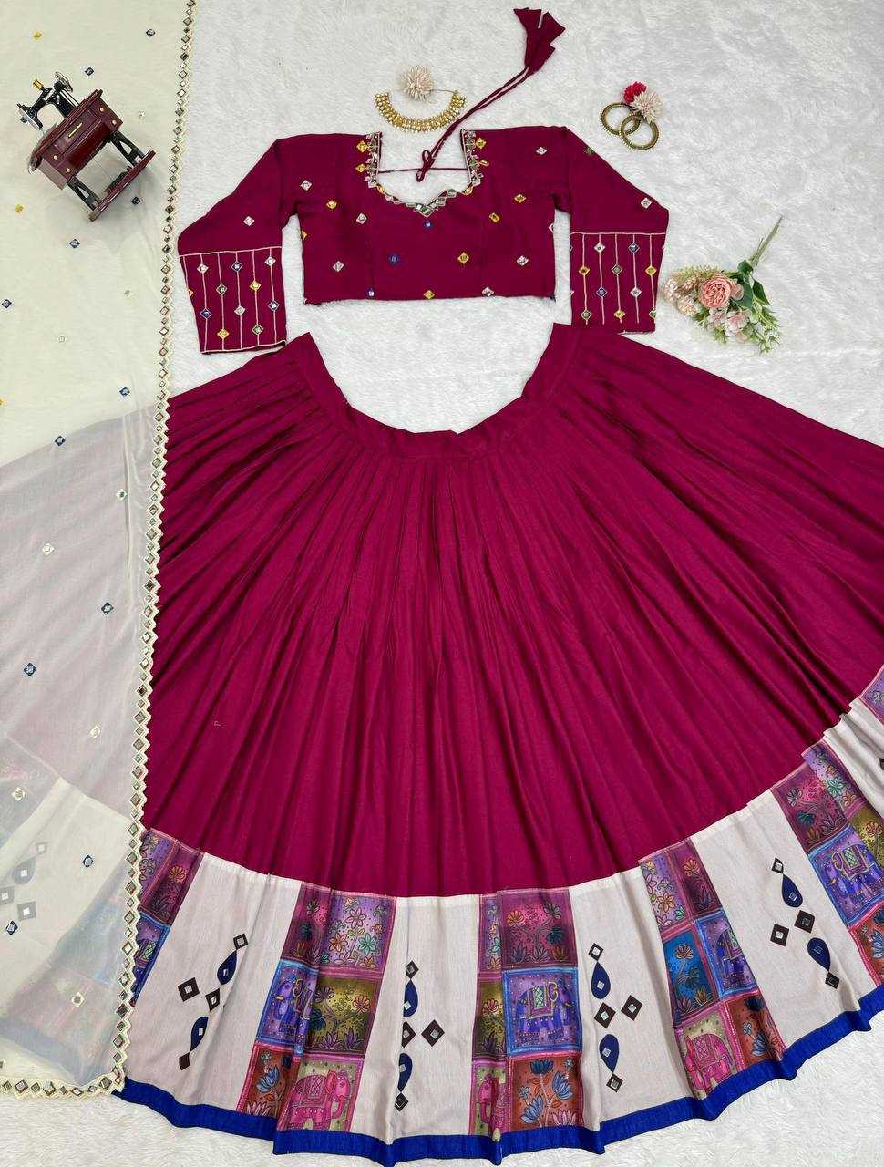 Ynf Rayon RIN162 290 Lehengas Wholesale Designer Lehenga Fancy Lehenga Mirror Work Lehenga Manufacturer- Kapda Export