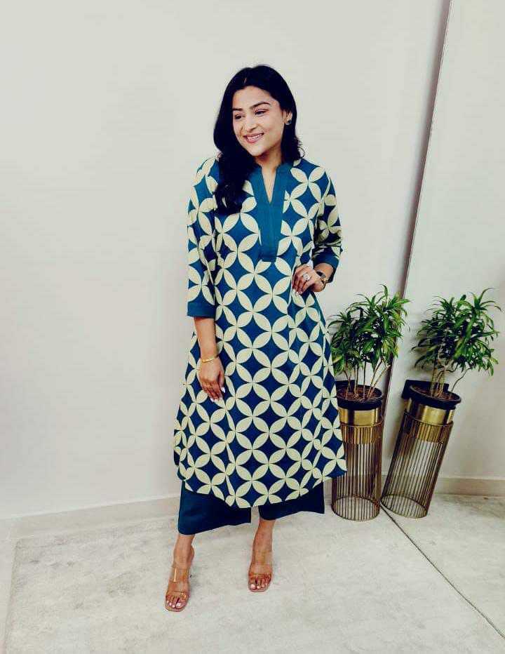 Ynf Reyon Cotton KESH613 152 Kurti Wholesale Designer Kurtis Printed Kurtis Ladies Kurti Manufacturer- Kapda Export