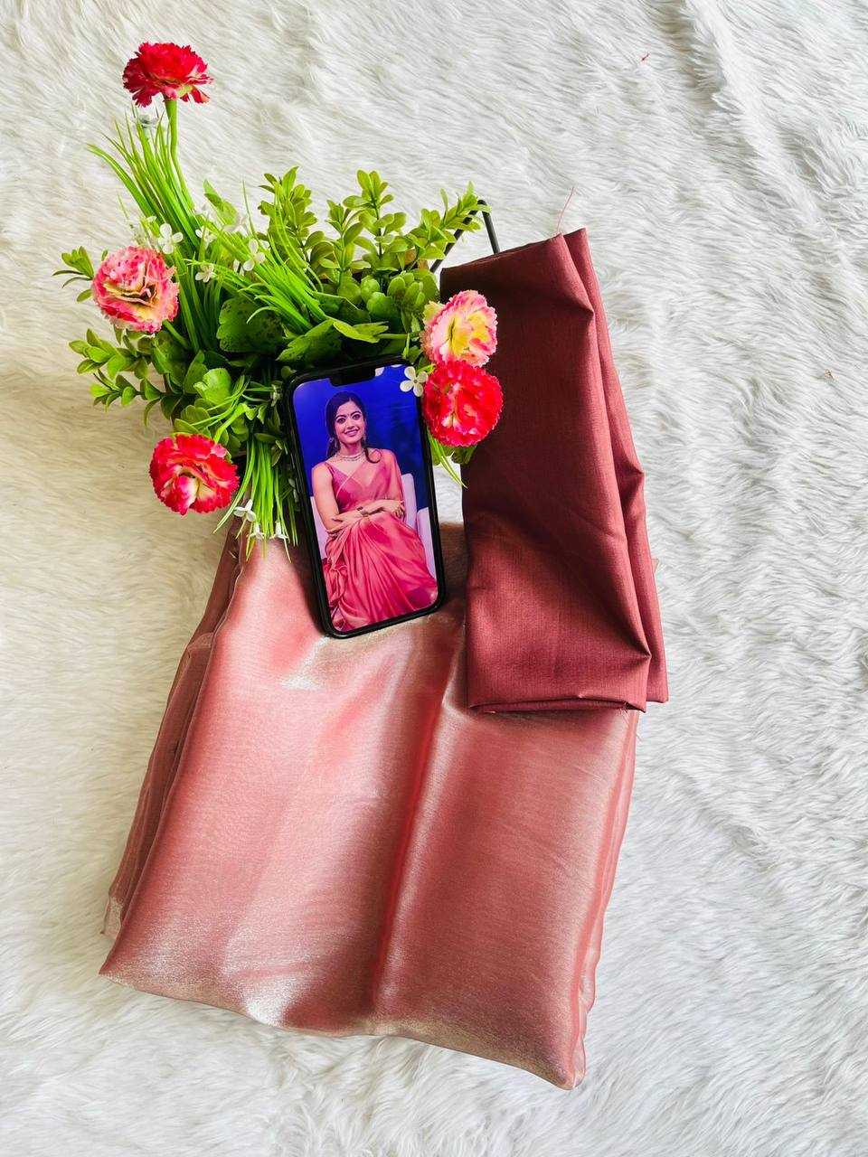 Ynf Satin Silk KESH621 Shrivalli Silk Sarees Bollywood Collections Wholesale Rashmika Mandanna Sarees Designer Silk Sarees Festival Silk Sarees Manufacturer- Kapda Export