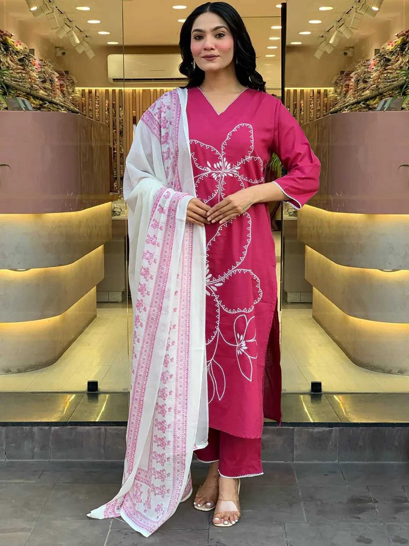 Ynf Silk KESH334 SAJAWAT Suits & Dresses Festive Collections Wholesale Party wear suits Embroidered Suits Pink Salwar Suit Manufacturer- Kapda Export