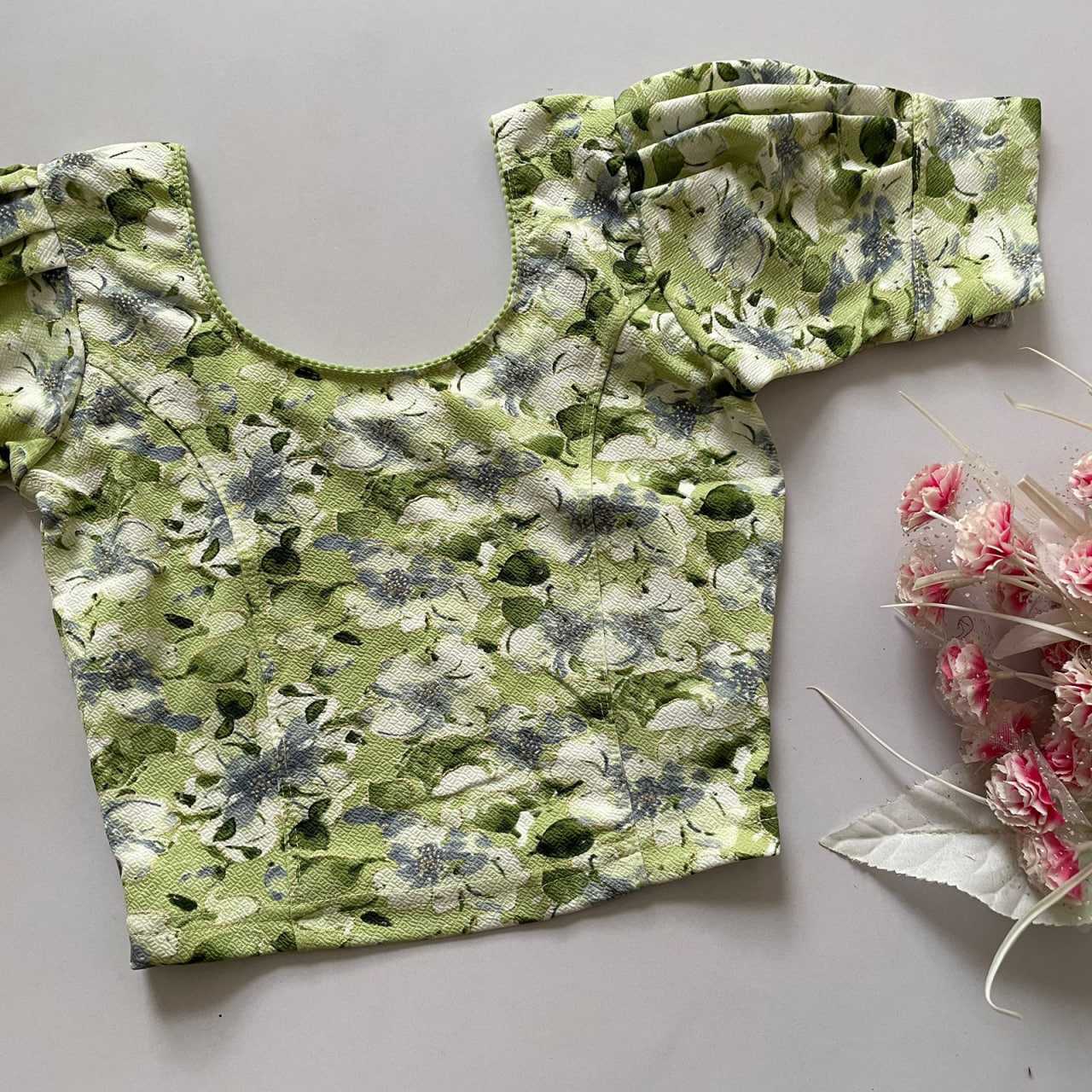 Ynf Telestar KESH426 SONA Readymade Blouses Festive Collections Wholesale Printed Blouse Stretchable Blouse Party Wear Blouse Manufacturer- Kapda Export