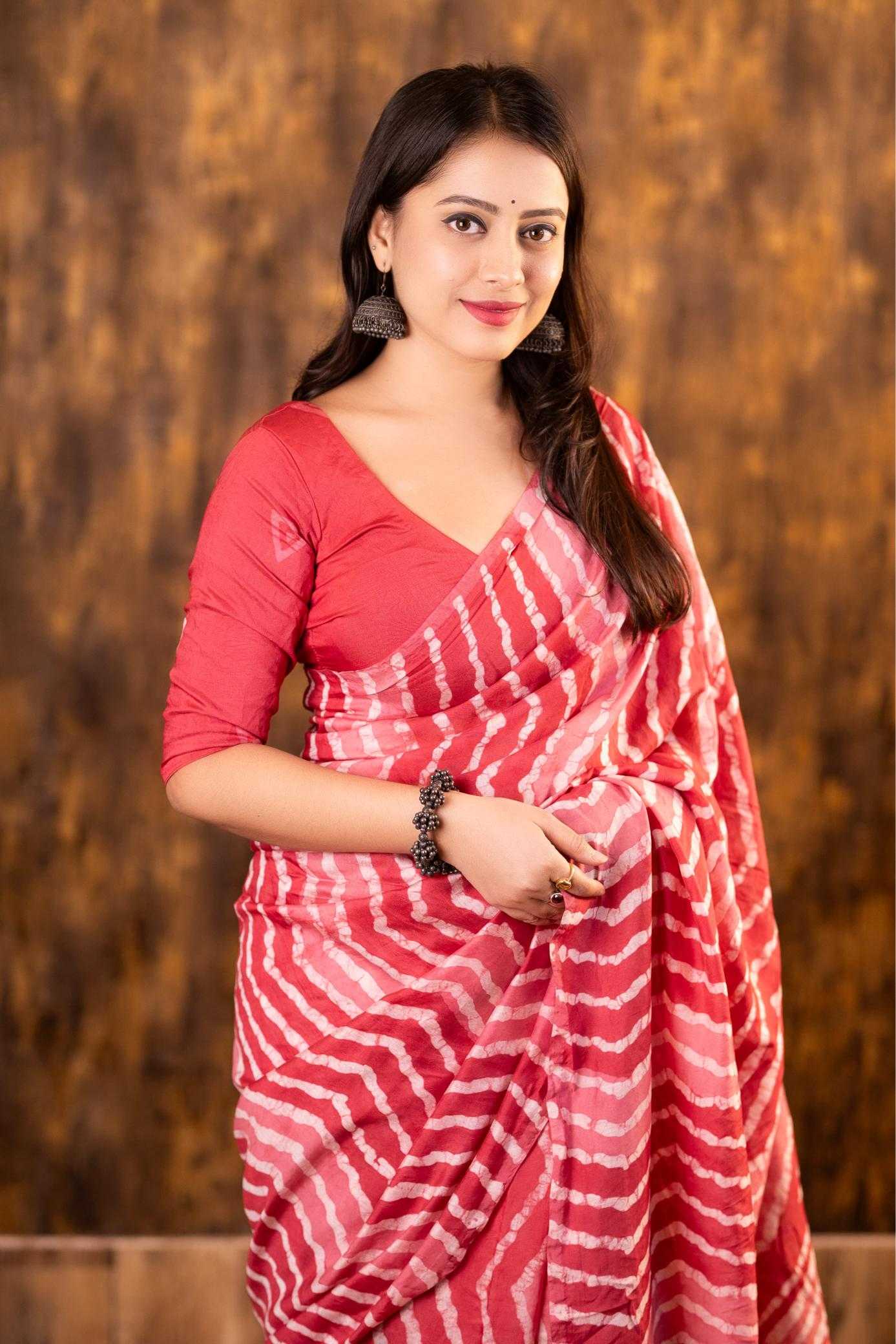 Ynf Chanderi Cotton KESH433 162 Magic Sarees Wholesale Printed Sarees Chanderi Sarees Batik Sarees Manufacturer- Kapda Export