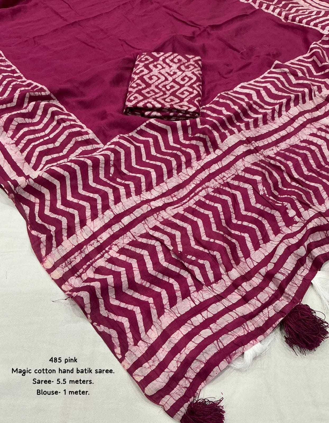 Ynf Chanderi Cotton KESH433 485 Sarees Wholesale Chanderi Sarees Batik Sarees Branded Sarees Manufacturer- Kapda Export