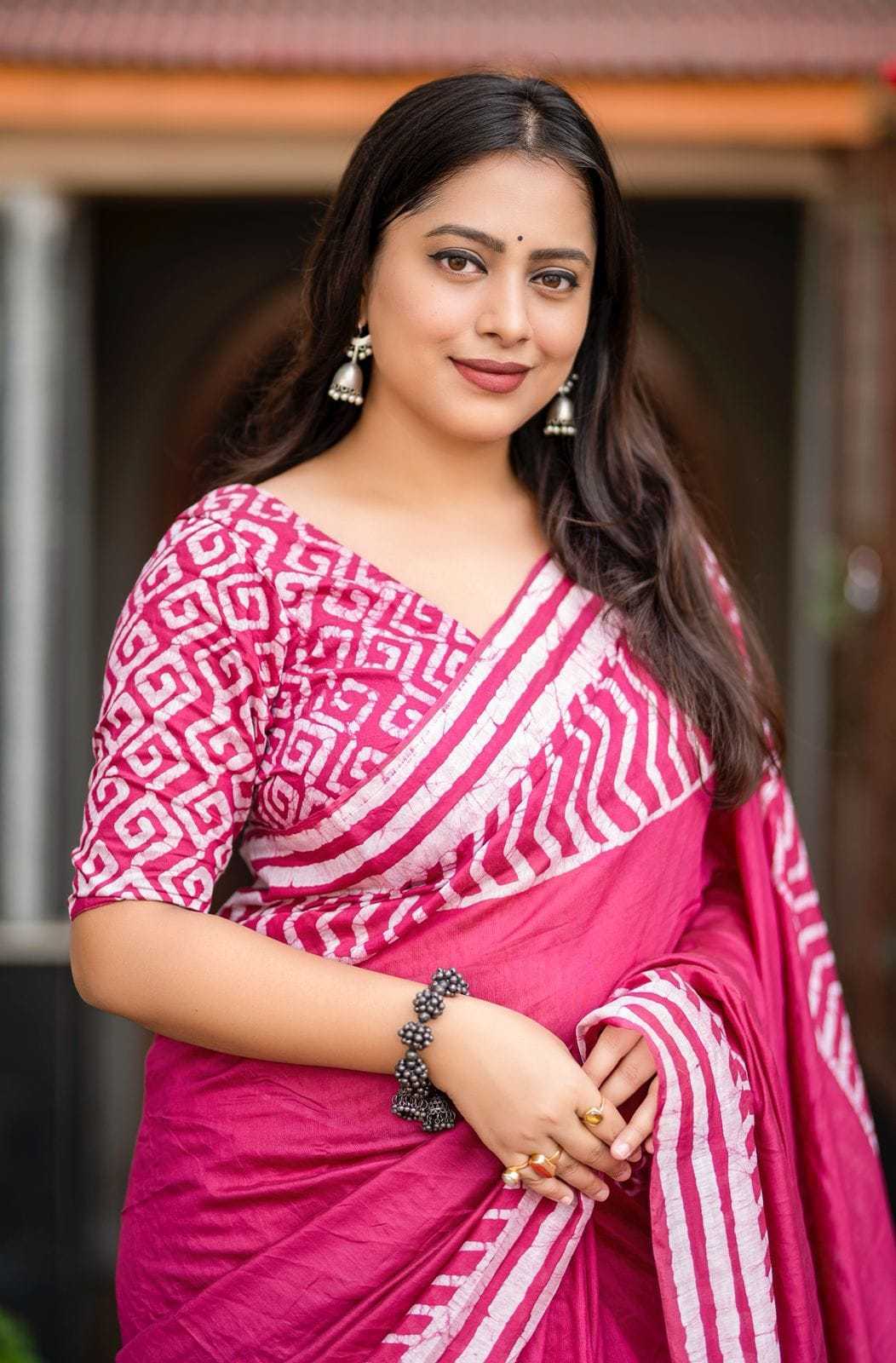 Ynf Chanderi Cotton KESH433 485 Sarees Wholesale Chanderi Sarees Batik Sarees Branded Sarees Manufacturer- Kapda Export