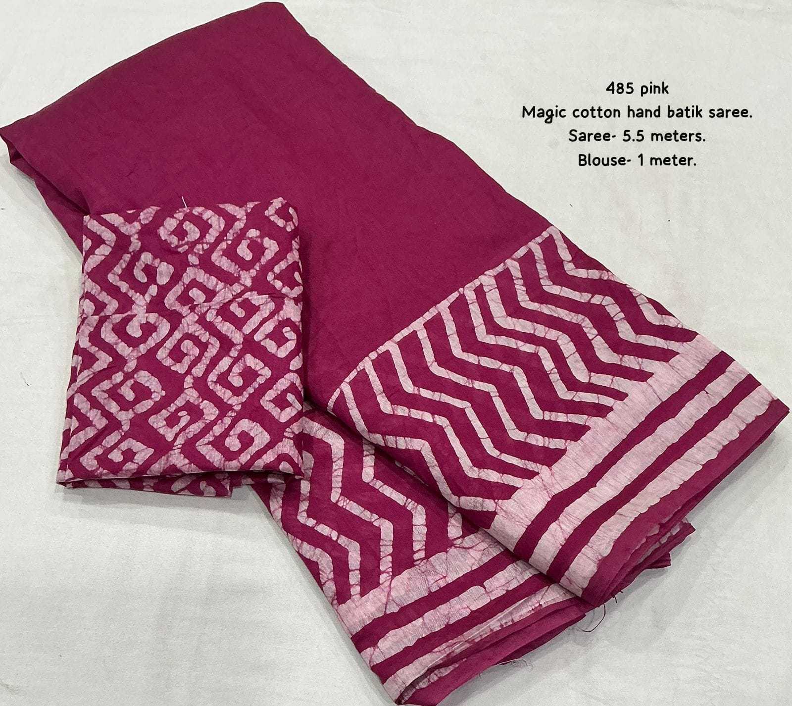 Ynf Chanderi Cotton KESH433 485 Sarees Wholesale Chanderi Sarees Batik Sarees Branded Sarees Manufacturer- Kapda Export