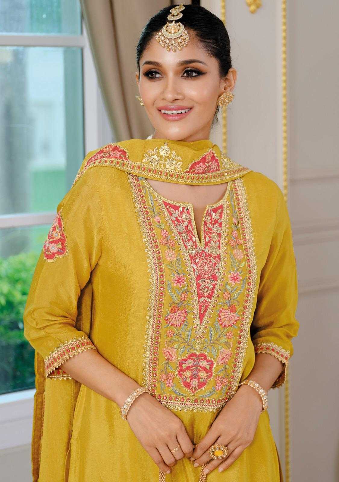 Ynf Chinon KESH481 LEBA Kiyara Suits & Dresses Wholesale Patiala Suits Party wear suits Designer Suits Manufacturer- Kapda Export