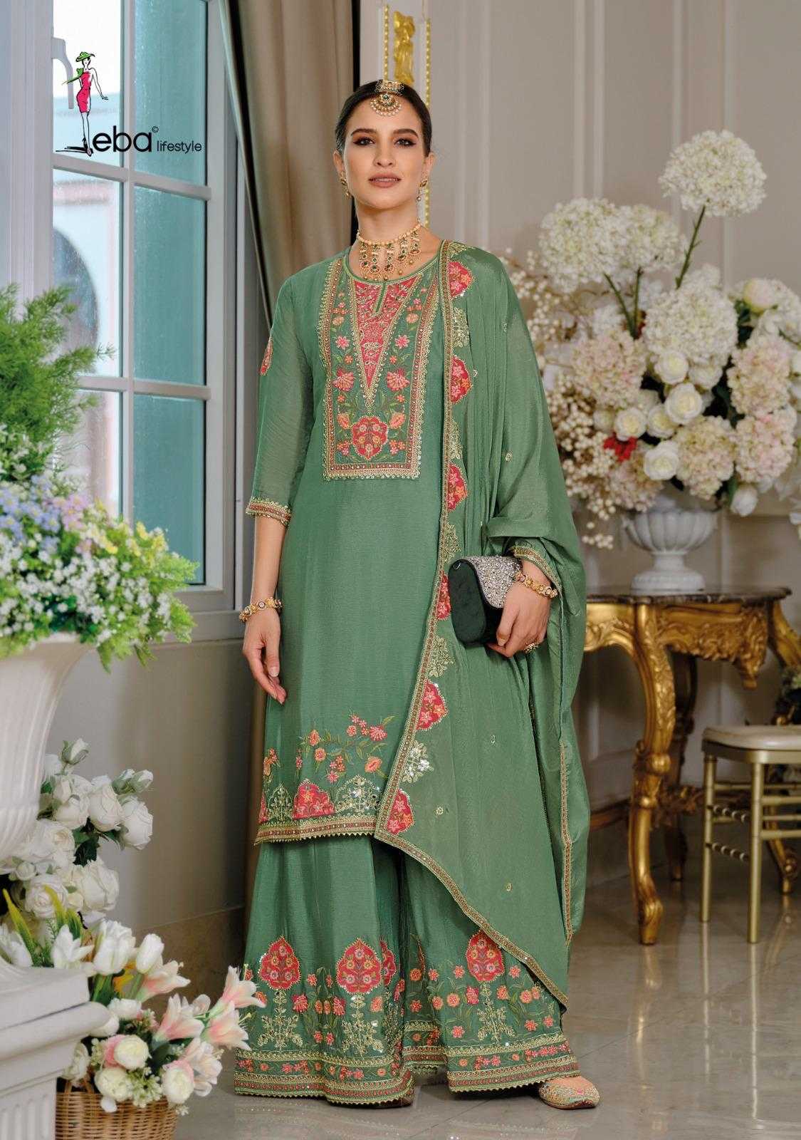 Ynf Chinon KESH481 LEBA Kiyara Suits & Dresses Wholesale Patiala Suits Party wear suits Designer Suits Manufacturer- Kapda Export
