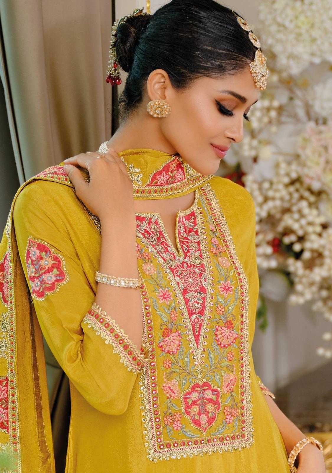 Ynf Chinon KESH481 LEBA Kiyara Suits & Dresses Wholesale Patiala Suits Party wear suits Designer Suits Manufacturer- Kapda Export