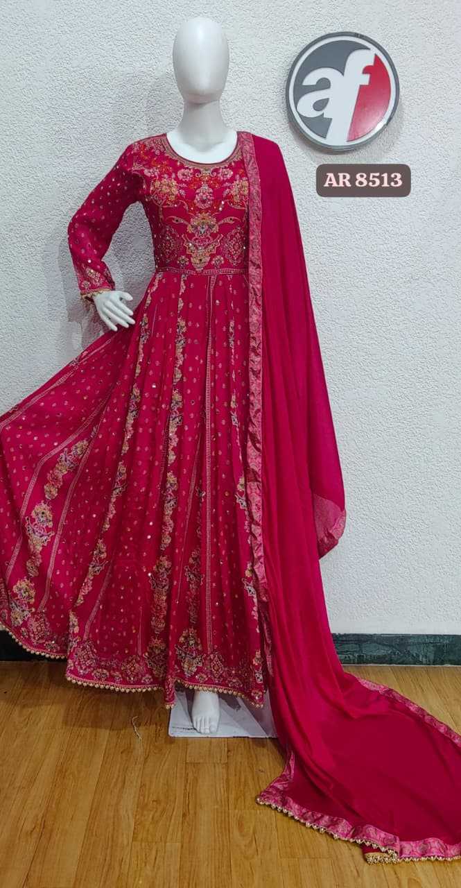 Ynf Chinon KESH530 AR 8506 Gowns Wholesale Fancy Gowns Anarkali Gown Long Gowns Bridal Gowns Lace Gowns Manufacturer- Kapda Export