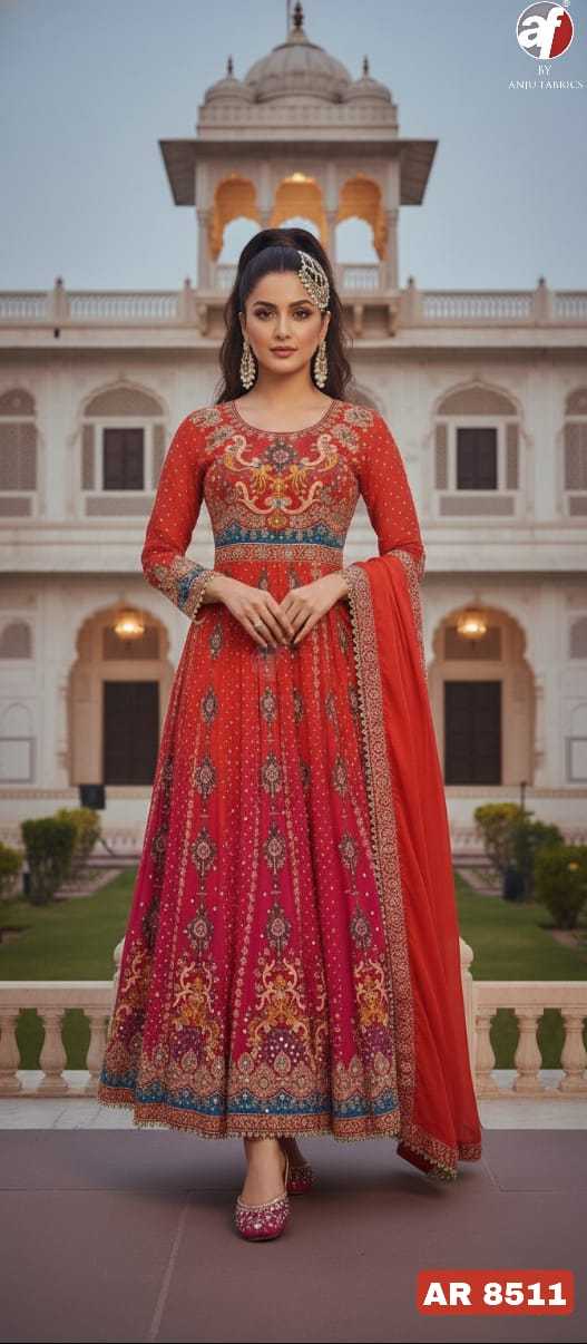 Ynf Chinon KESH530 AR 8506 Gowns Wholesale Fancy Gowns Anarkali Gown Long Gowns Bridal Gowns Lace Gowns Manufacturer- Kapda Export
