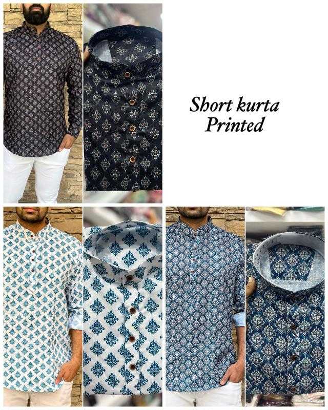 Ynf Cotton KESH481 LEO Mens Wear Wholesale Mens Kurtas Men Cotton Kurta Men Short Kurta Manufacturer- Kapda Export
