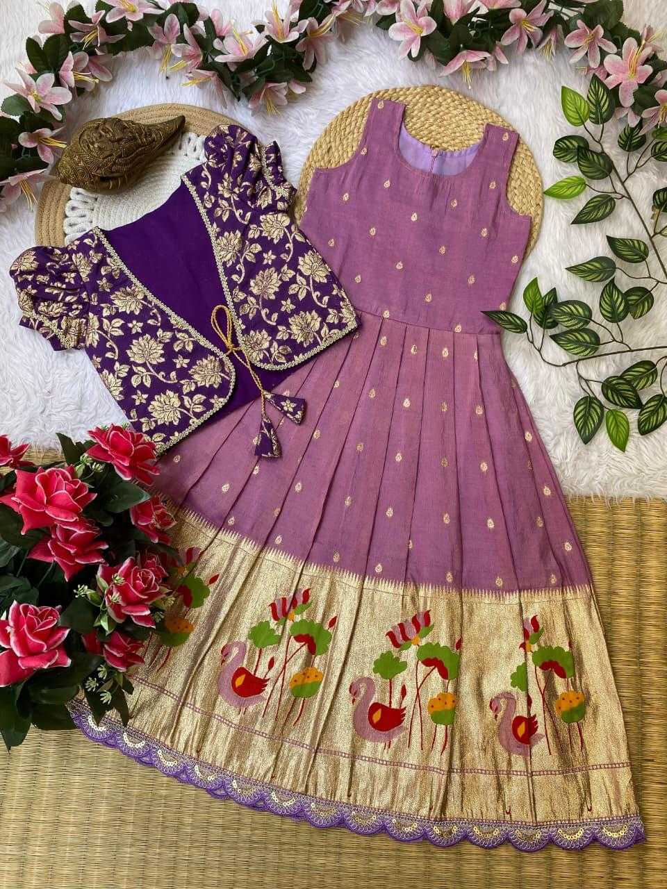 Ynf Cotton KESH503 1128 Kids Wear Wholesale Kids Frocks Girls Frock Kids Designer Frock Manufacturer- Kapda Export