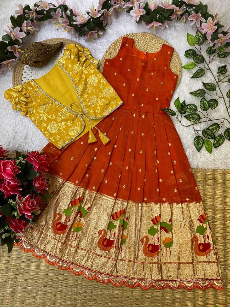 Ynf Cotton KESH503 1128 Kids Wear Wholesale Kids Frocks Girls Frock Kids Designer Frock Manufacturer- Kapda Export