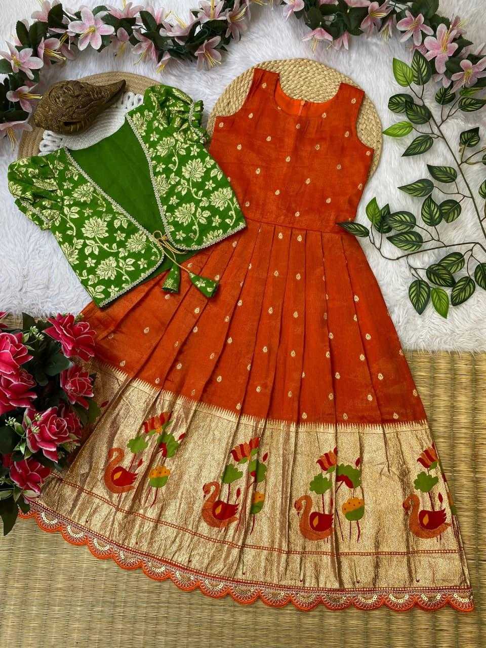 Ynf Cotton KESH503 1128 Kids Wear Wholesale Kids Frocks Girls Frock Kids Designer Frock Manufacturer- Kapda Export