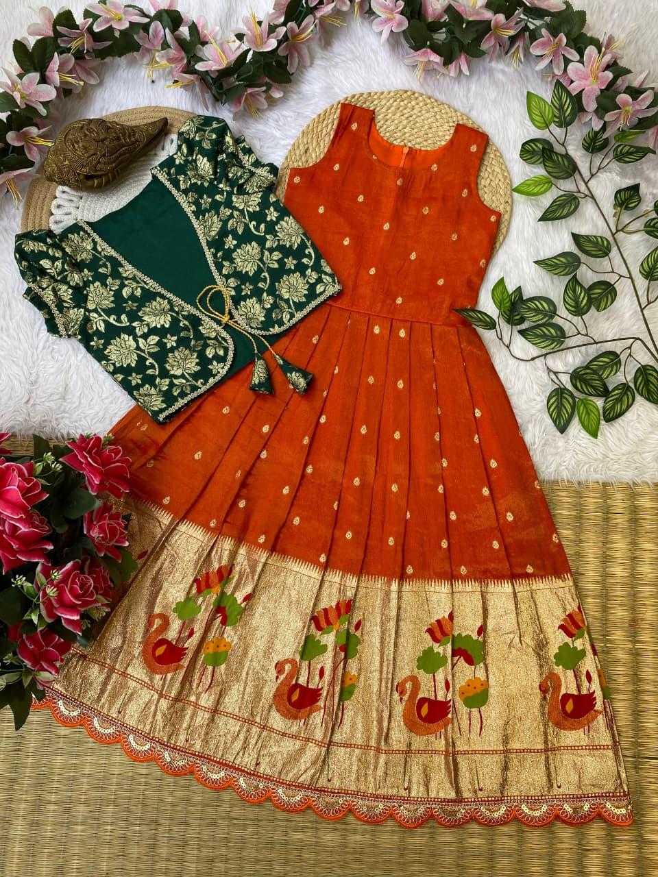 Ynf Cotton KESH503 1128 Kids Wear Wholesale Kids Frocks Girls Frock Kids Designer Frock Manufacturer- Kapda Export