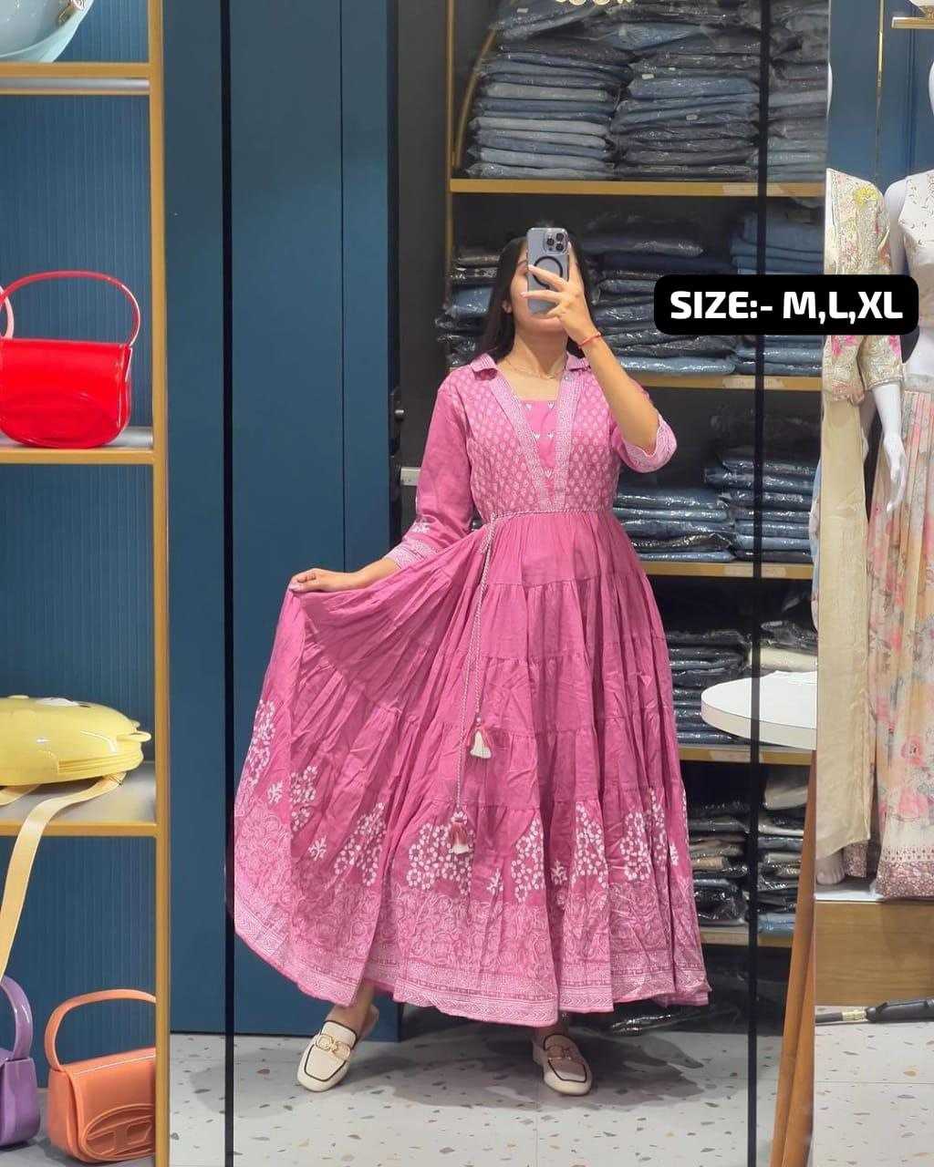 Ynf Cotton KESH536 NAKSHA Suits & Dresses Festive Collections Wholesale Embroidery Suits Cotton Suits Gown Dresses Manufacturer- Kapda Export