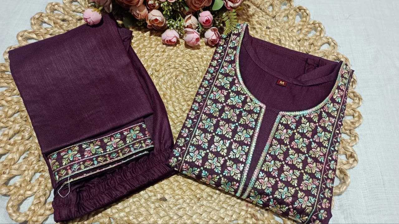 Ynf Cotton KESH550 292 Kurti Festive Collections Wholesale Cotton Kurtis Kurtis With Bottom Embroidered Kurtis Manufacturer- Kapda Export