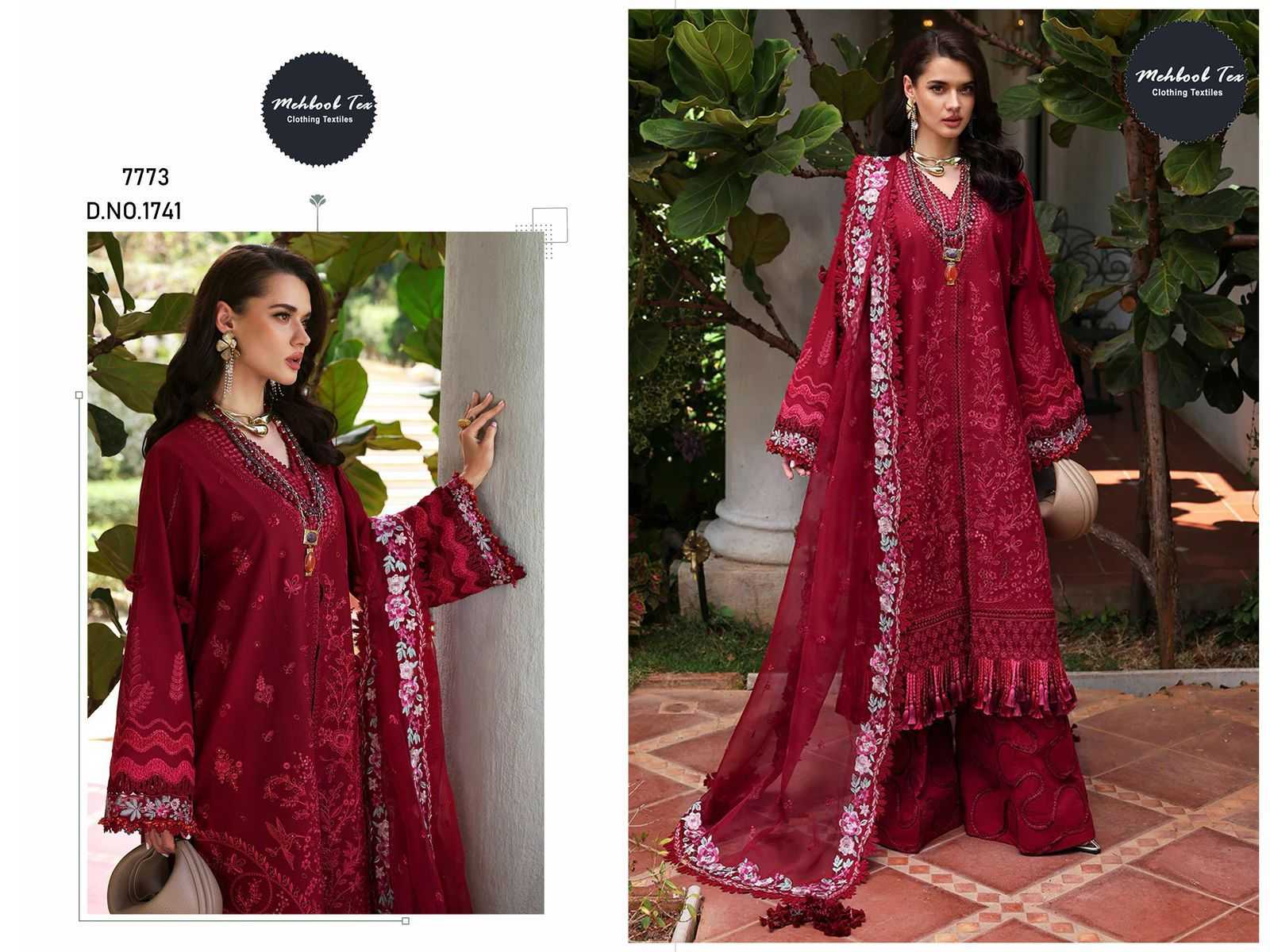 Ynf Cotton KESH586 MEHBOOB 1741 OMBRE VOL-5 Suits & Dresses Wholesale Unstitched Suits Embroidery Suits Semi Stitched Suits Manufacturer- Kapda Export