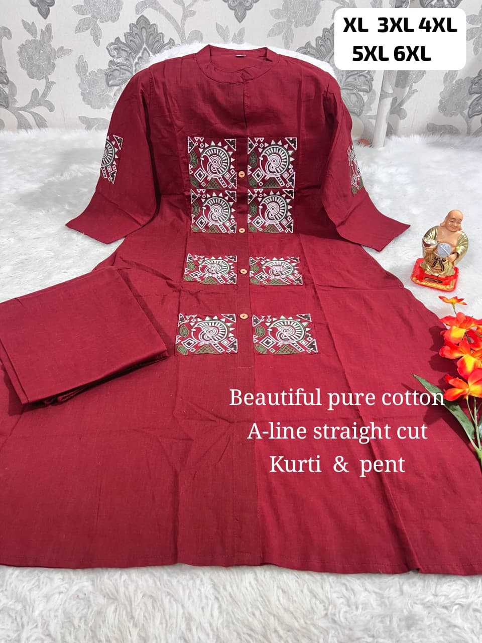 Ynf Cotton KESH594 summer Kurti Wholesale Designer Kurtis Jaipuri Kurti Chikankari Kurtis Manufacturer- Kapda Export