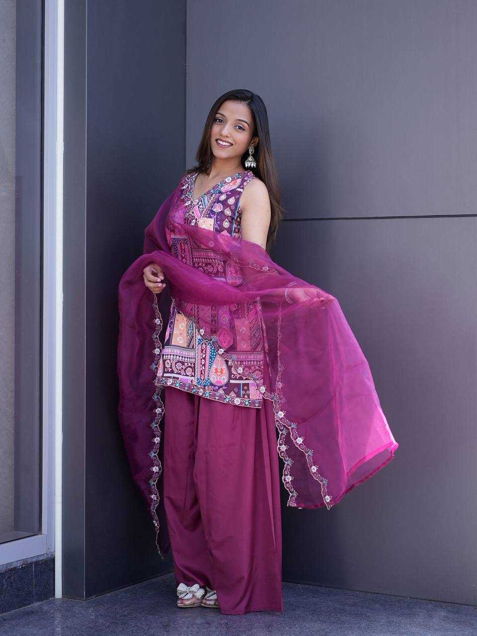 Ynf Crepe KESH501 Elegant Suits & Dresses Wholesale Ladies Suits Printed Suits Embroidery Suits Patiala Suits Manufacturer- Kapda Export