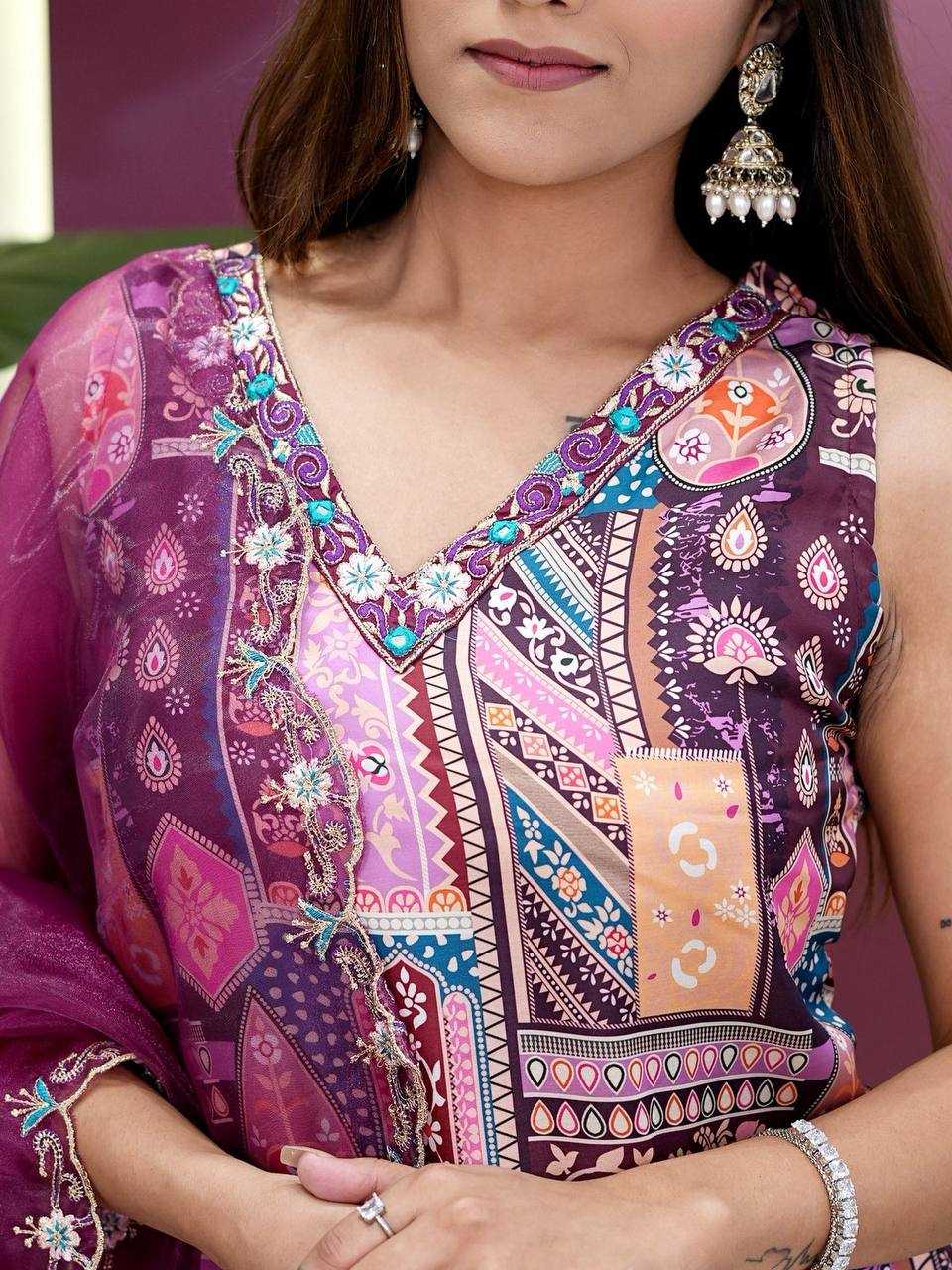 Ynf Crepe KESH501 Elegant Suits & Dresses Wholesale Ladies Suits Printed Suits Embroidery Suits Patiala Suits Manufacturer- Kapda Export