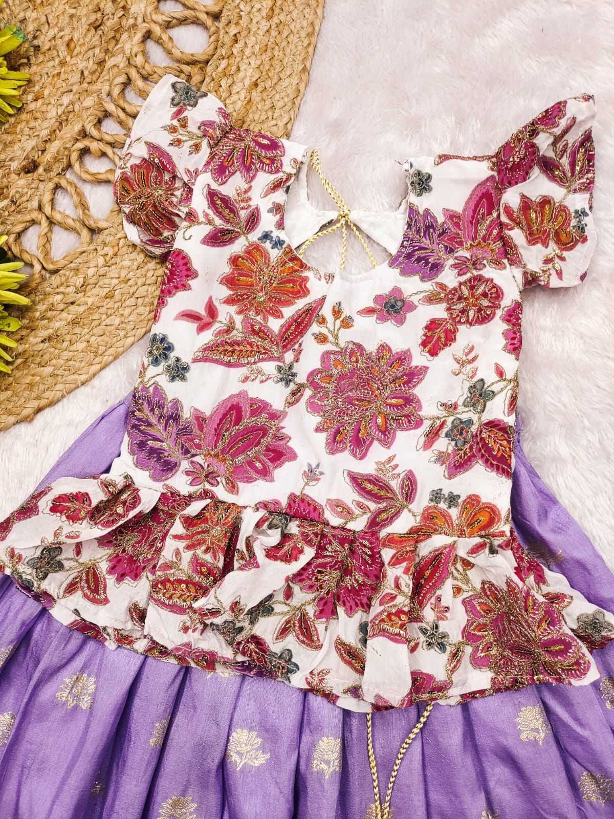 Ynf Crepe RIN235 SANVI Kids Wear Festive Collections Wholesale Girls Frock Kids Festive Wear Kids Party Wear Ethnic Manufacturer- Kapda Export