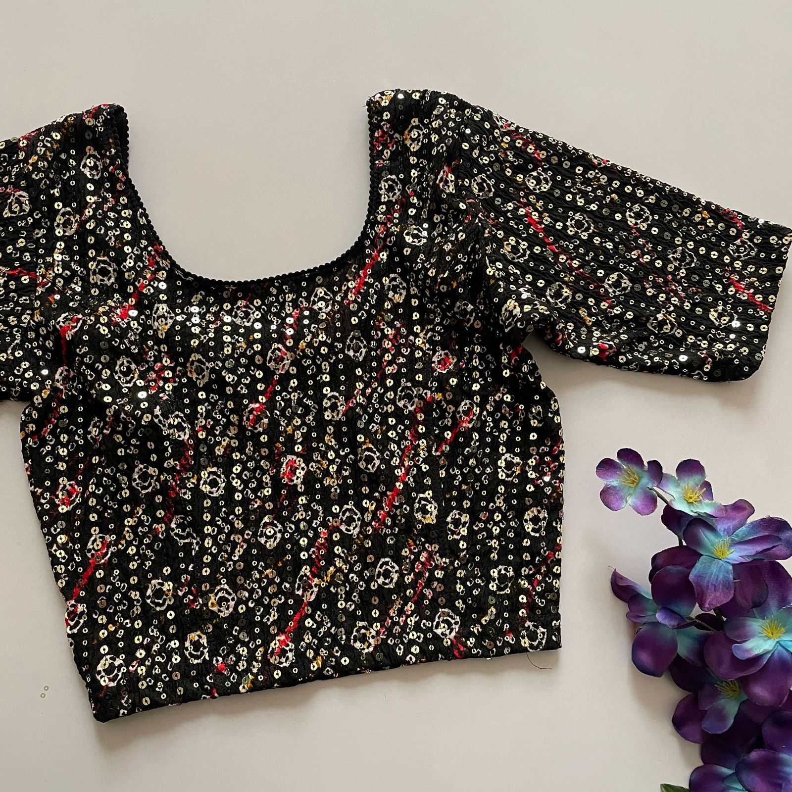 Ynf Crush Silk KESH426 VEDA Readymade Blouses Festive Collections Wholesale Printed Blouse Stretchable Blouse Fashion Blouse Manufacturer- Kapda Export