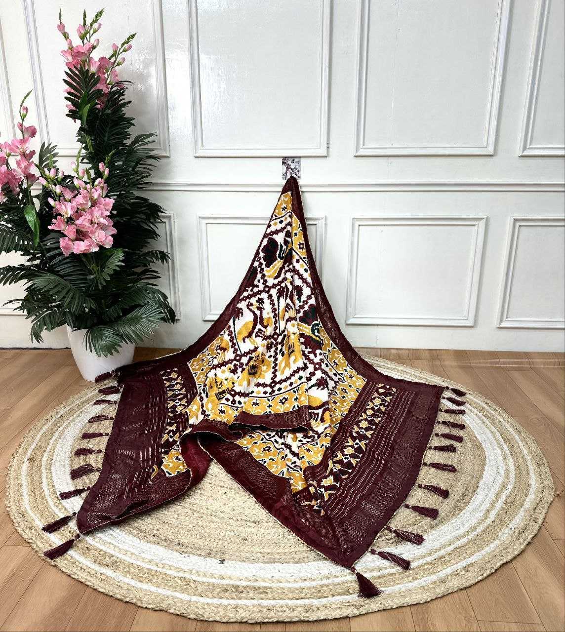 Ynf Dola Silk KESH511 MISHA Duppatas Wholesale Gajji Modal Dupattas Manufacturer- Kapda Export