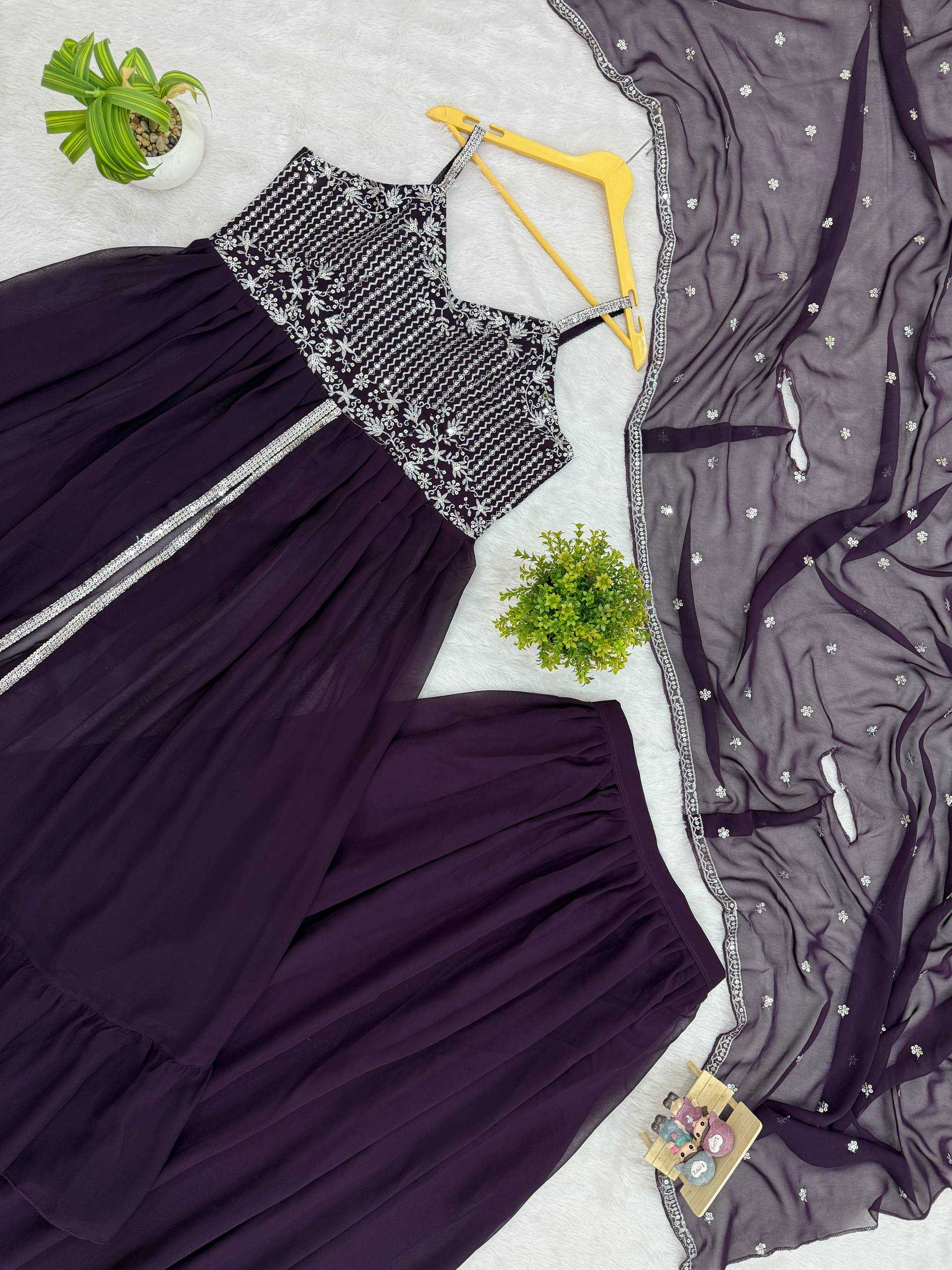 Ynf Faux Georgette RIN215 1139 Lehengas Wholesale Fancy Lehenga Lehenga With Dupatta Jacket Style Lehenga Manufacturer- Kapda Export