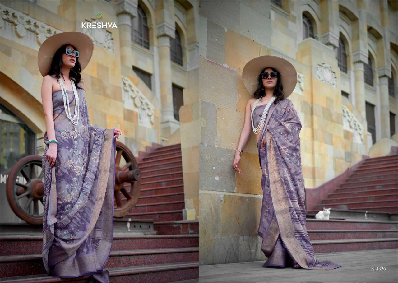 Ynf Georgette KESH113 Kreshva Harmony 4323 Silk Sarees Wholesale Brocade Sarees Traditional Silk Sarees Party Wear Silk Sarees Manufacturer- Kapda Export