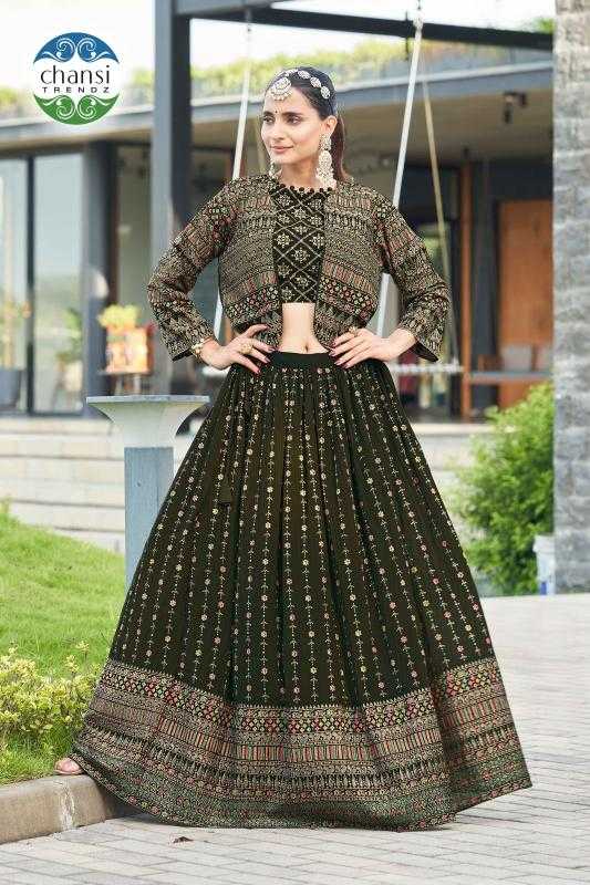 Ynf Georgette KESH530 CHANSI AMALA Lehengas Wholesale Designer Lehenga Fancy Lehenga Jacket Style Lehenga Manufacturer- Kapda Export