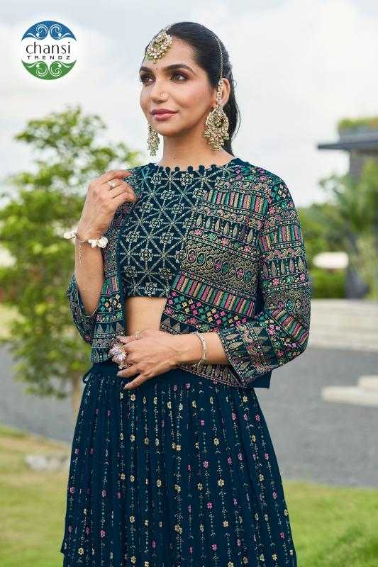 Ynf Georgette KESH530 CHANSI AMALA Lehengas Wholesale Designer Lehenga Fancy Lehenga Jacket Style Lehenga Manufacturer- Kapda Export